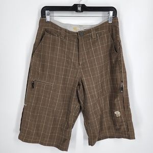 Mountain HardWear Plaid Bermuda Shorts